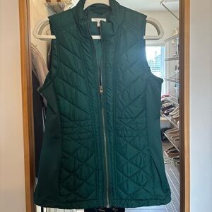 Maurices Green Quilted Vest